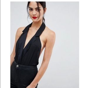 ASOS halter bodysuit